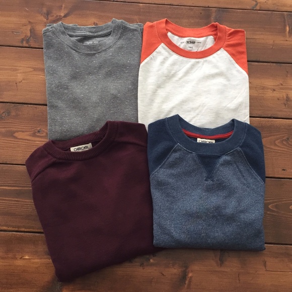 Urban Pipeline/Cherokee Other - Bundle/4 Boys' pullover sweaters, long sleeve tees